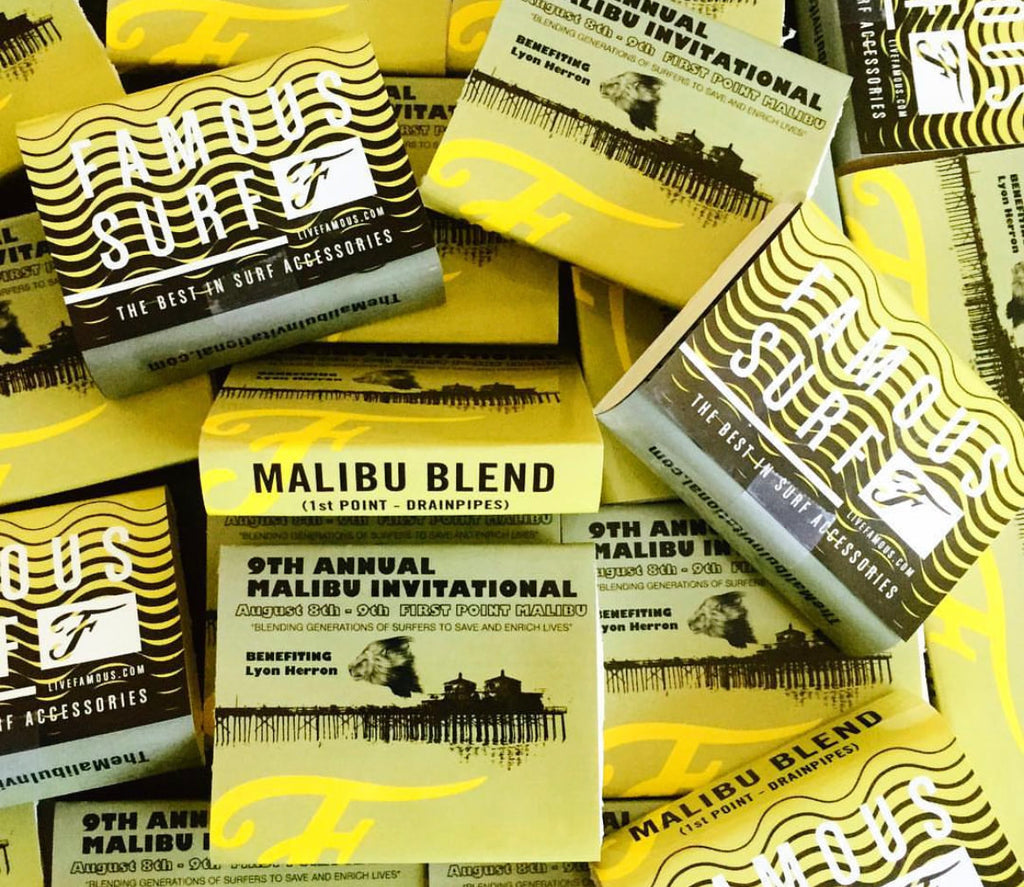 Famous wax Malibu event collab