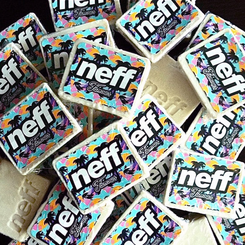Neff x Famous Surf wax bars