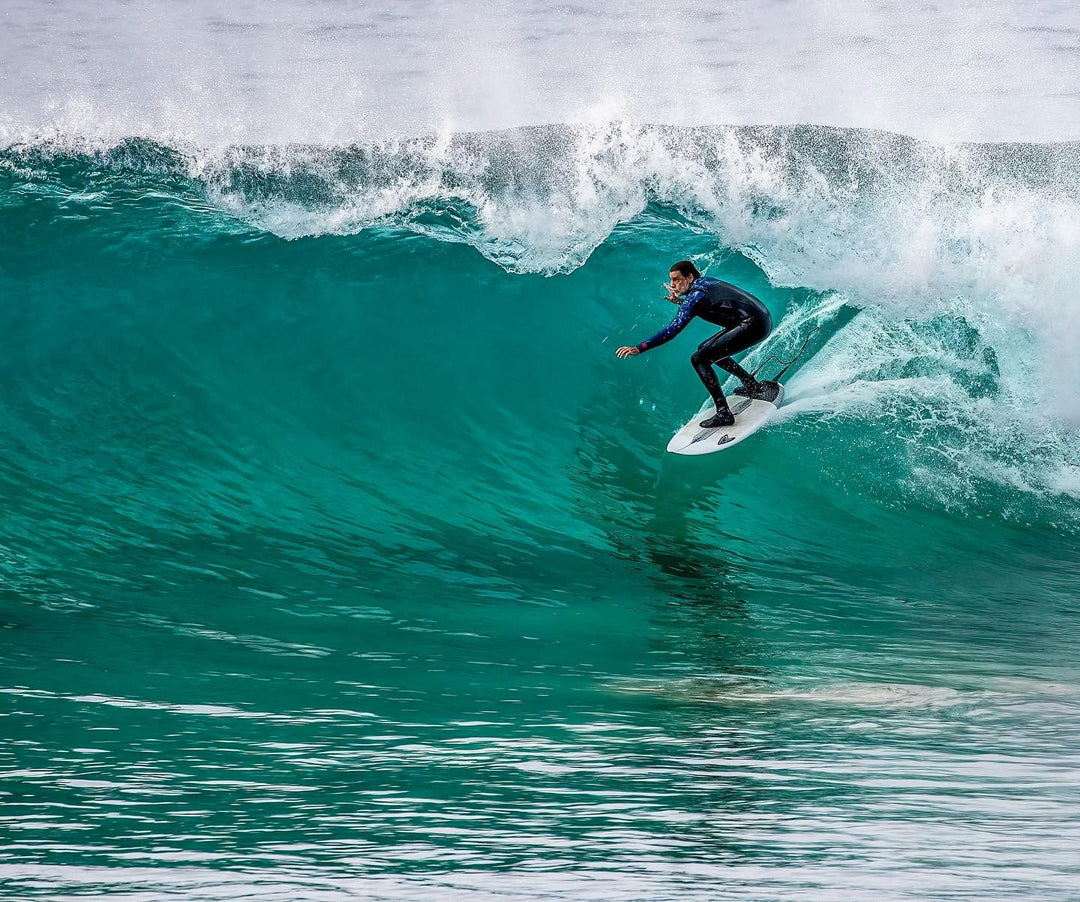 The legendary Lippman's surfing California gold